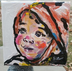impressionist child painting